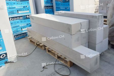 Газобетонные блоки Бонолит Дмитров D400 625х200х500 стеновые