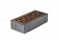 Облицовочный кирпич Recke Одинарный 1НФ Classic Баварская кладка Черный с металлом фактурный 5-32-00-2-00