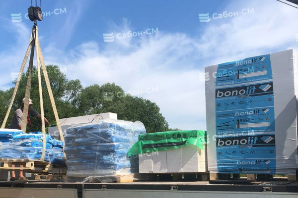 Газобетонные блоки Бонолит Дмитров D400 625х200х250 стеновые